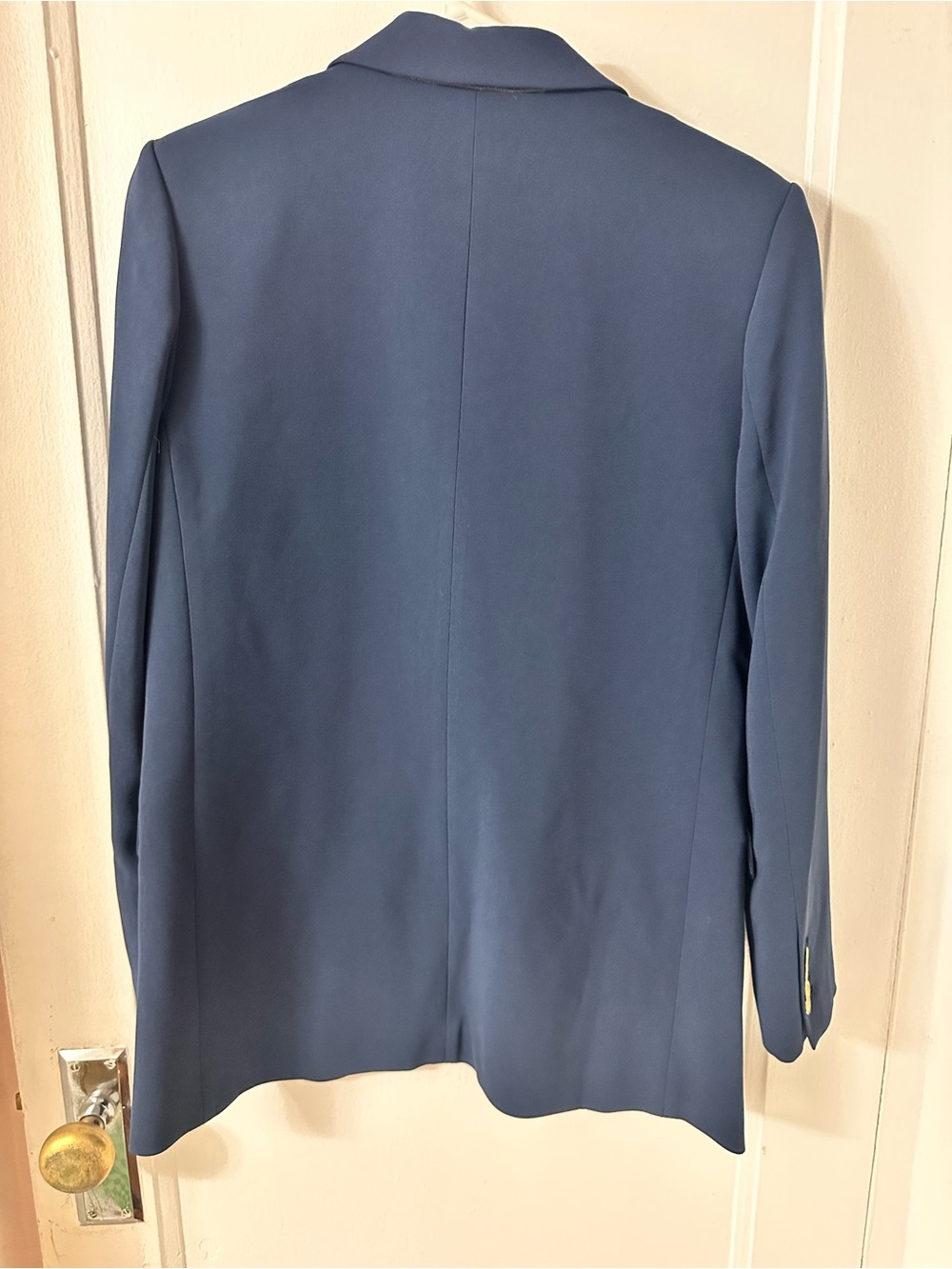 Michael Kors Women’s Deep Navy Two-Button Tailored Blazer - Picture 3 of 10